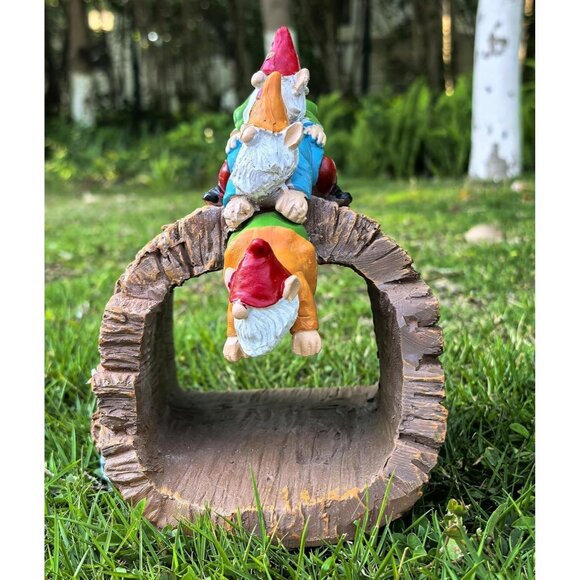 3 x 4 Gonmes Rain Gutter Downspout Extension Figurine Sculpture for Lawn Yard - Picture 2 of 6